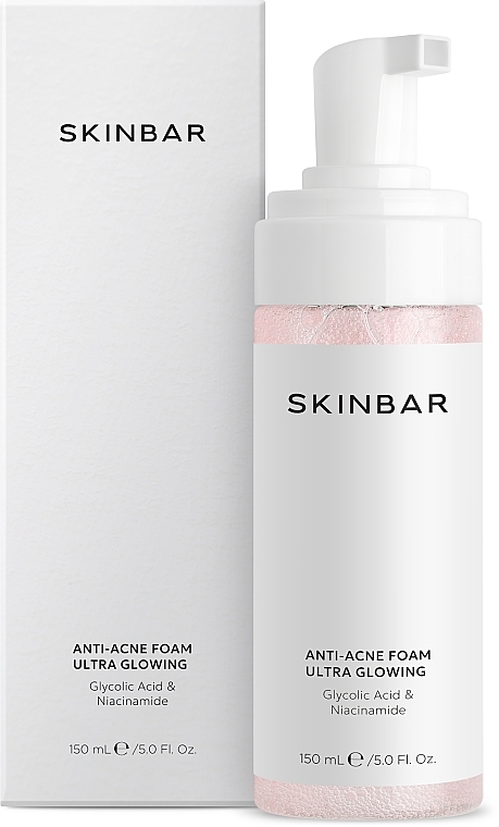 SKINBAR Glycolic Acid & Niacinamide Face Foam